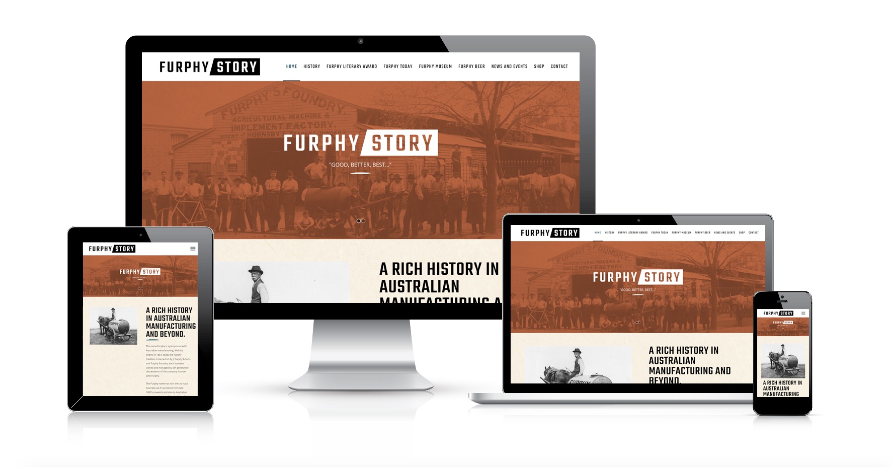 Responsive website design showcase by Websites Plus